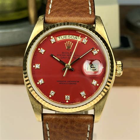 vintage rolex red dial|cheapest vintage rolex.